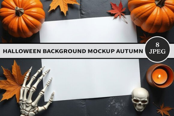 Download Halloween Background Mockup Autumn - Background mockup Collection