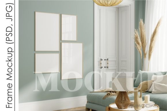 Download Gallery Frame Mockup, Interior Frame - Gallery Collection